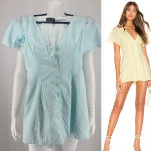 NEW MAJORELLE Adrian Romper Blue Small G49
